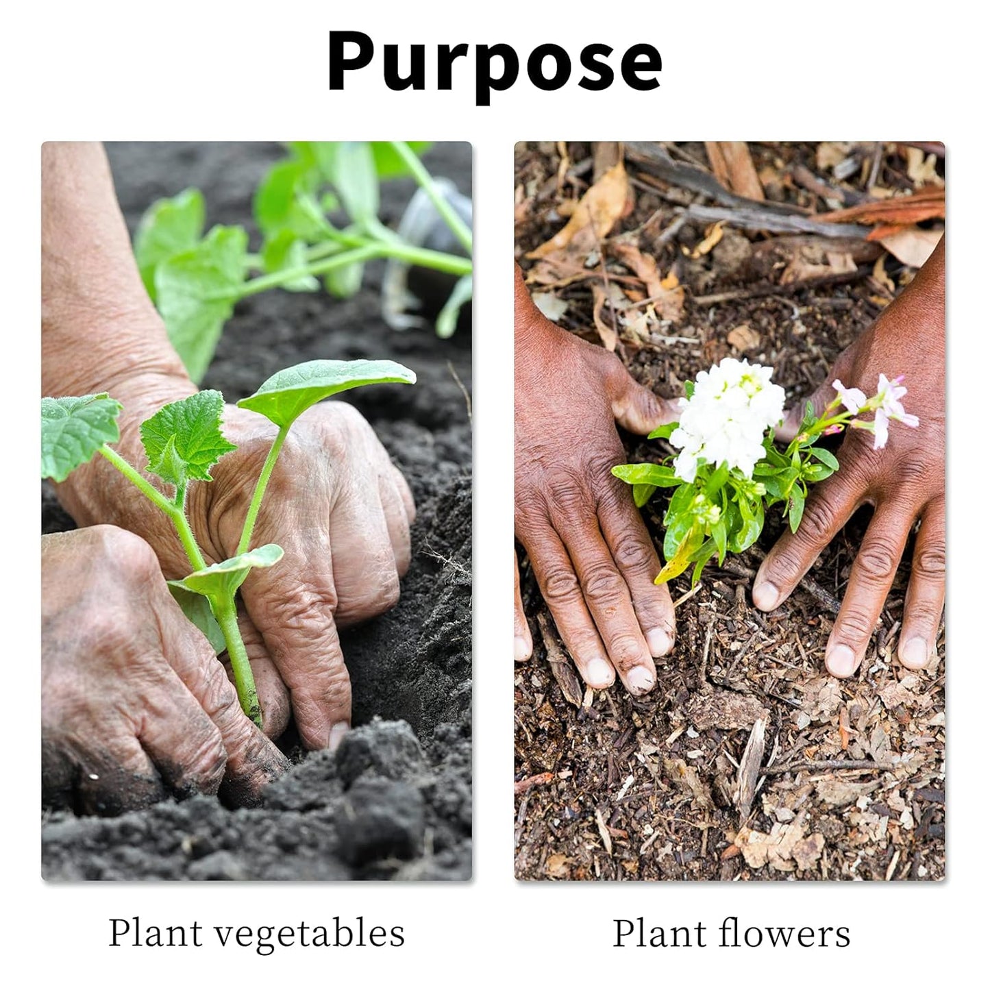 TCBWFY Auger Drill Bit 2x14.6inch Garden Plant Flower Bulb Auger Rapid Planter Bulb & Bedding Plant Auger for 3/8" Hex Drive Earth Drill Fence Post Umbrella Hole Digger